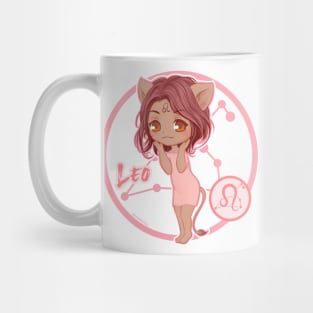 Chibi Zodiac Leo Mug